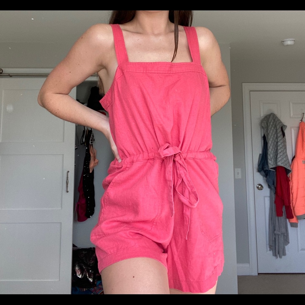 GAP PINK ROMPER